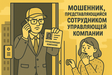 Осторожно, мошенники представляются Управляющей компанией!